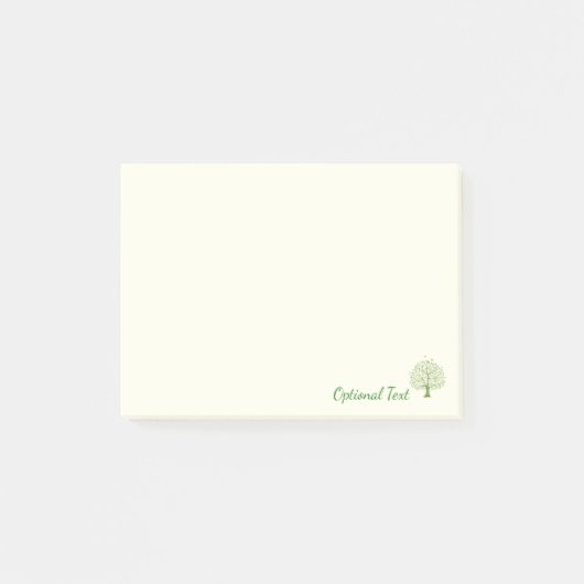 Lebensbaum Post-it Klebezettel (Vorderseite)