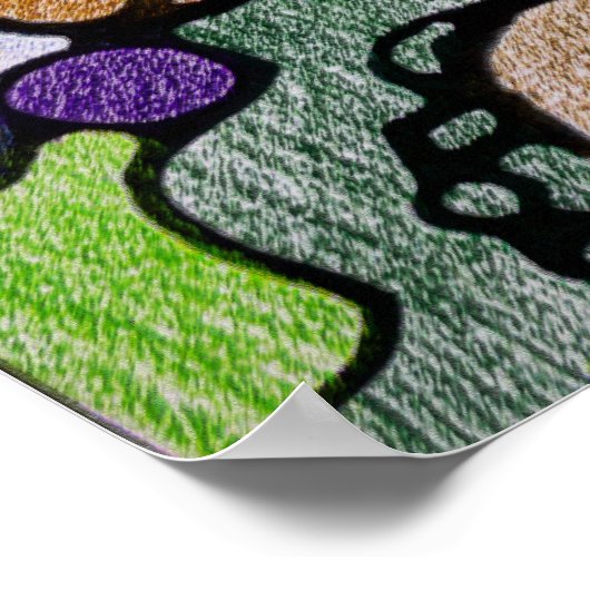 Lebensbaum Poster (Ecke)