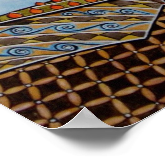 Lebensbaum Poster (Ecke)