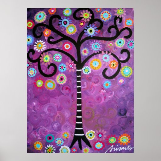 LEBENSBAUM POSTER (Vorne)