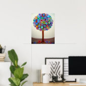 LEBENSBAUM POSTER (Heimbüro)