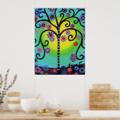 LEBENSBAUM POSTER (Küche)