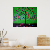 LEBENSBAUM POSTER (Küche)