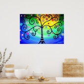 LEBENSBAUM POSTER (Küche)