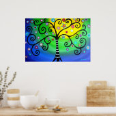 LEBENSBAUM POSTER (Küche)