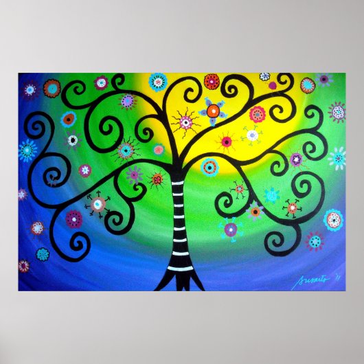 LEBENSBAUM POSTER (Vorne)