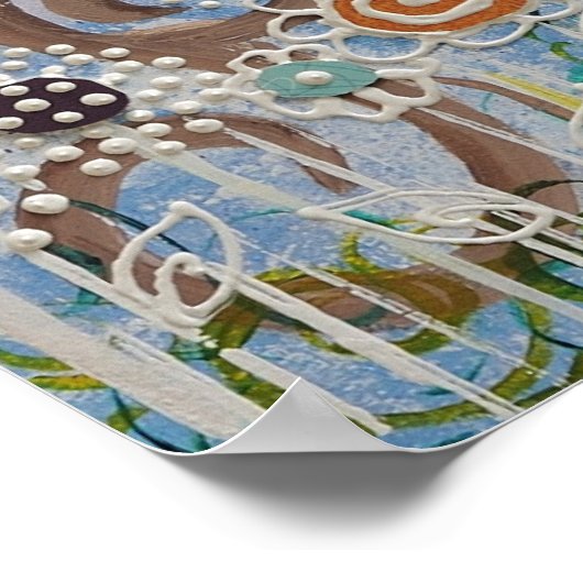 Lebensbaum Poster (Ecke)