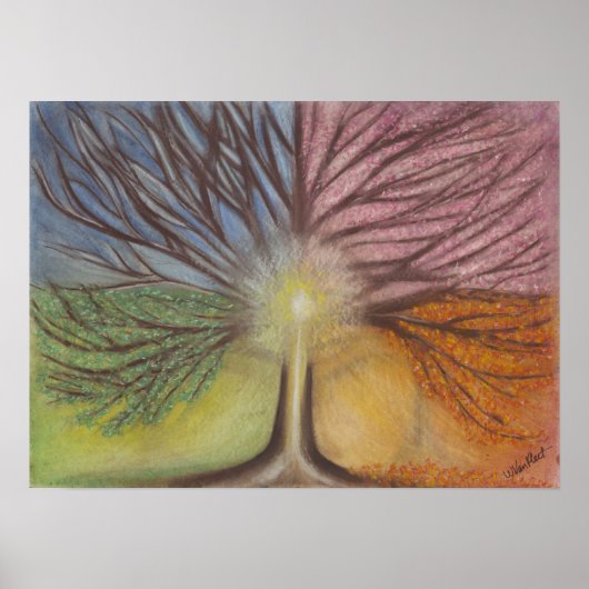 Lebensbaum Poster (Vorne)