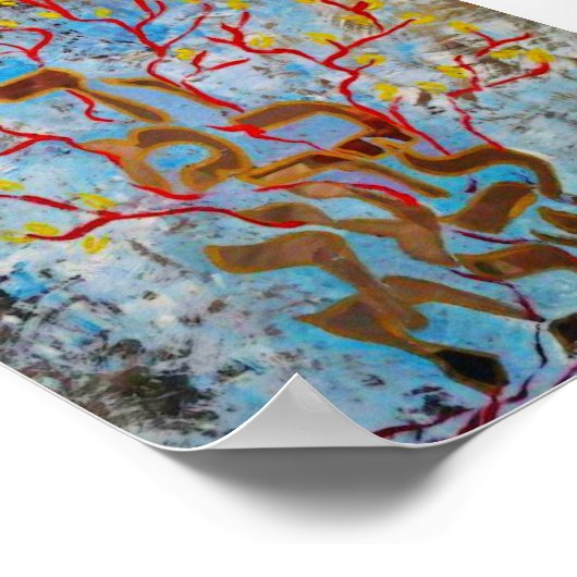 Lebensbaum Poster (Ecke)