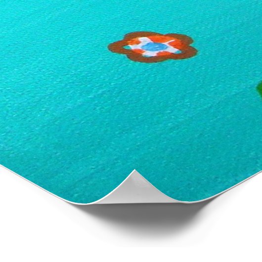 Lebensbaum Poster (Ecke)