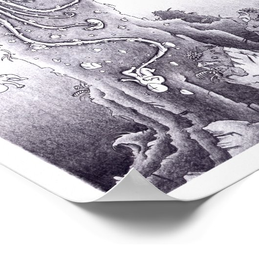 Lebensbaum Poster (Ecke)