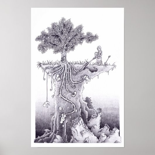 Lebensbaum Poster (Vorne)