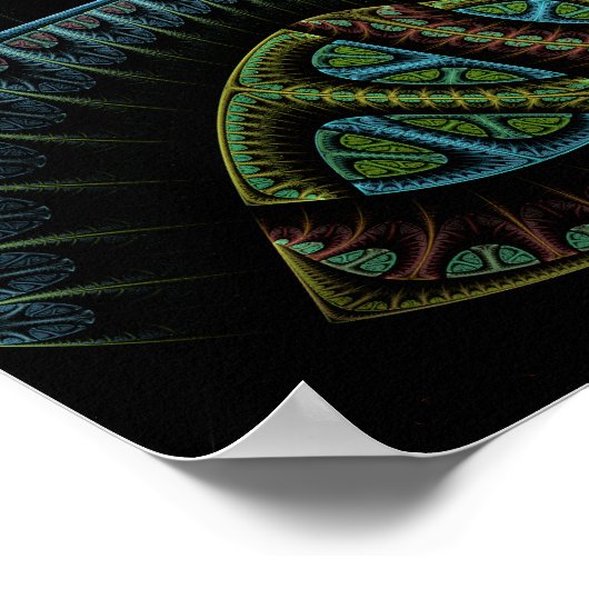 Lebensbaum Poster (Ecke)