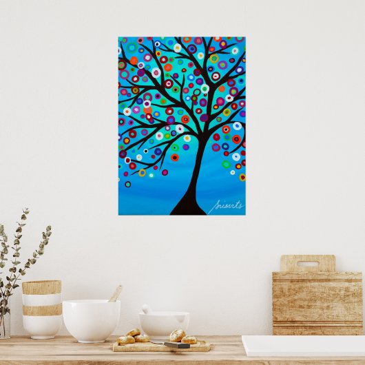 LEBENSBAUM POSTER (Küche)