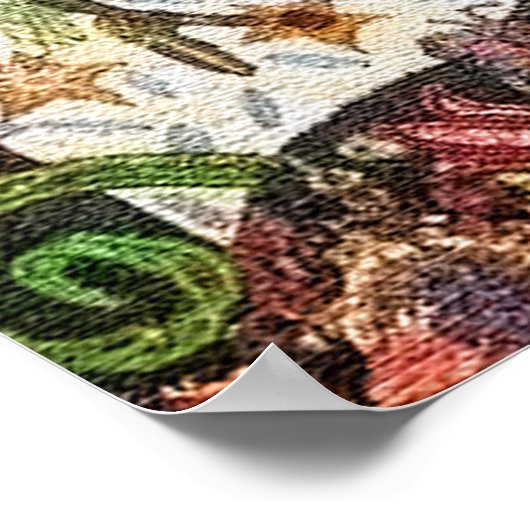 Lebensbaum Poster (Ecke)