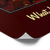 Lebensbaum Poster (Ecke)