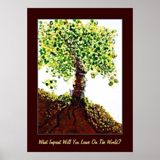 Lebensbaum Poster (Vorne)