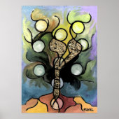 Lebensbaum Poster (Vorne)
