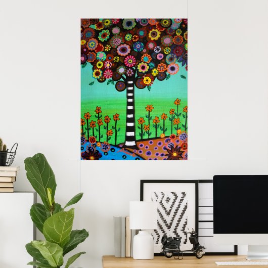 LEBENSBAUM POSTER (Heimbüro)