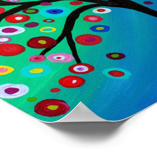 LEBENSBAUM POSTER (Ecke)