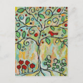 Lebensbaum Postkarte (Vorderseite)