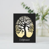 Lebensbaum Postkarte (Stehend Vorderseite)