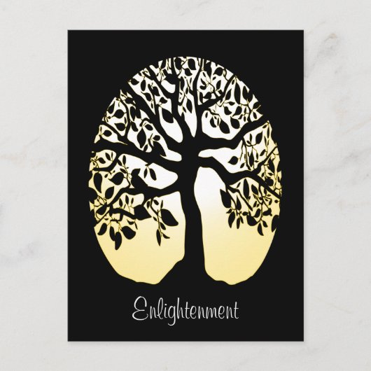 Lebensbaum Postkarte (Vorderseite)