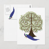 Lebensbaum Postkarte (Vorne/Hinten)