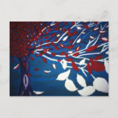 Lebensbaum Postkarte (Vorderseite)