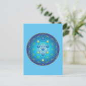 Lebensbaum Postkarte (Stehend Vorderseite)