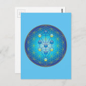 Lebensbaum Postkarte (Vorne/Hinten)