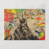 Lebensbaum Postkarte (Vorderseite)