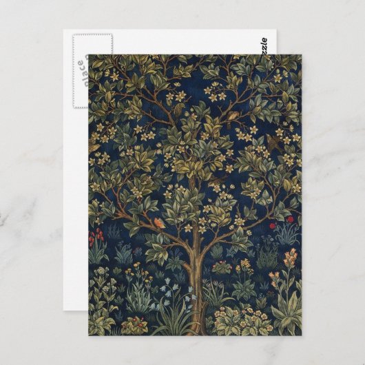 Lebensbaum Postkarte (Vorne/Hinten)