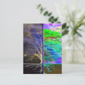 Lebensbaum Postkarte (Stehend Vorderseite)