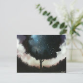 Lebensbaum Postkarte (Stehend Vorderseite)