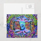 Lebensbaum Postkarte (Vorne/Hinten)