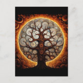 Lebensbaum Postkarte (Vorderseite)