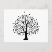 Lebensbaum Postkarte (Vorderseite)