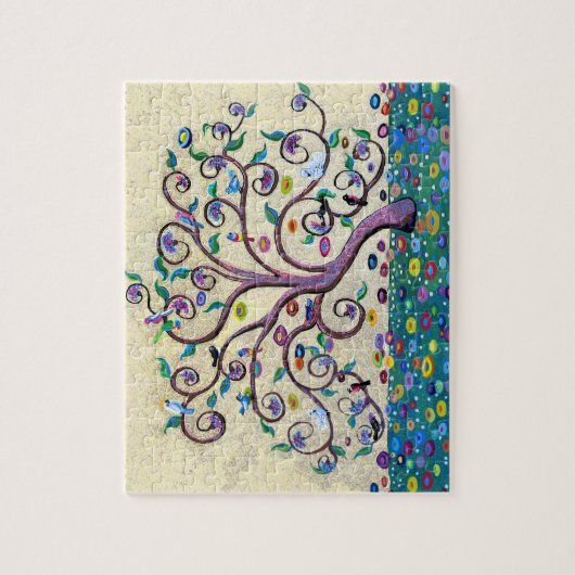 Lebensbaum Puzzle (Vertikal)