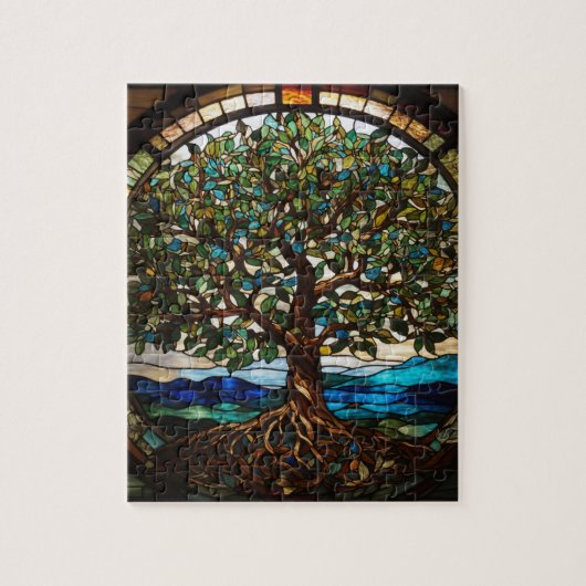 Lebensbaum Puzzle (Vertikal)