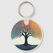 Lebensbaum Schlüsselanhänger (Rückseite)