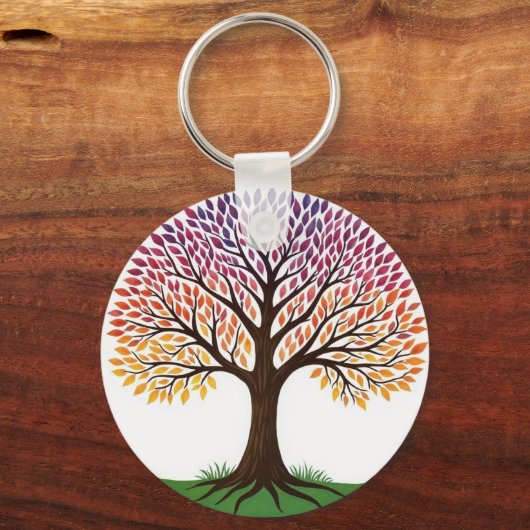 Lebensbaum Schlüsselanhänger (Vorderseite)