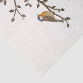 Lebensbaum Seidenpapier (Detail)