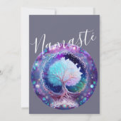 Lebensbaum | Startnight Einladung (Rückseite)