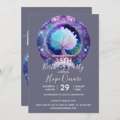 Lebensbaum | Startnight Einladung (Vorne/Hinten)