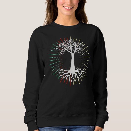 Lebensbaum Sweatshirt (Vorderseite)