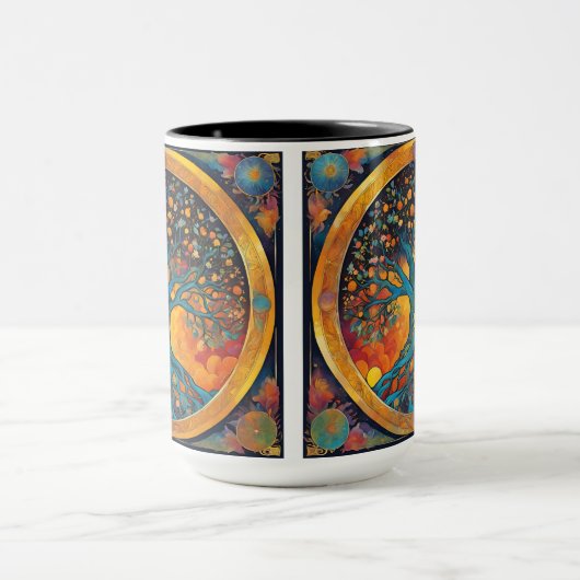 Lebensbaum Tasse (Zentrum)