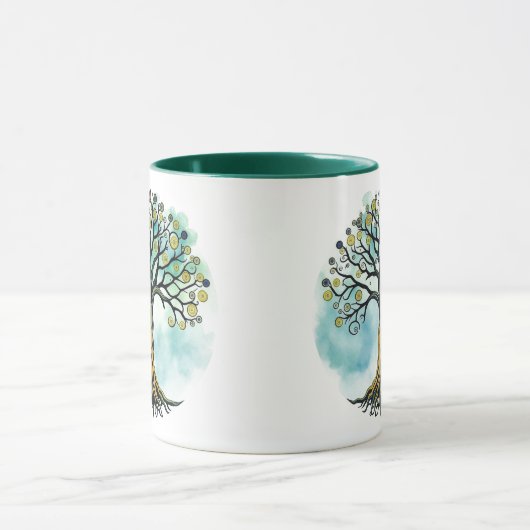 Lebensbaum Tasse (Zentrum)