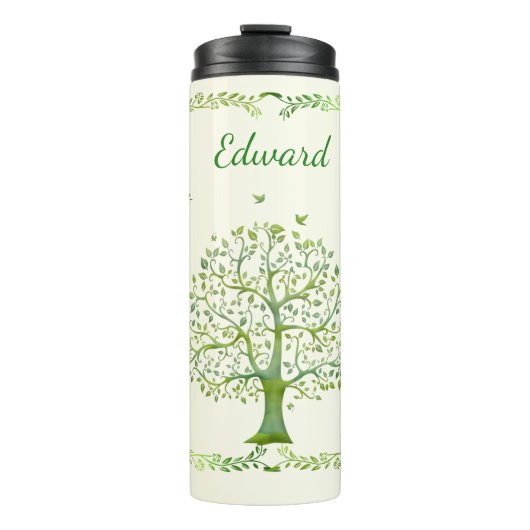 Lebensbaum Thermosbecher (Vorderseite)