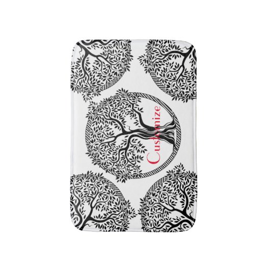 Lebensbaum Thunder_Cove Badematte (Vorderseite Vertikal)